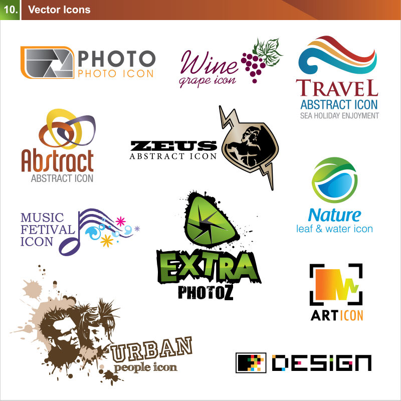 矢量logo与图标设计元素