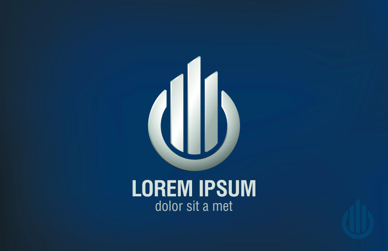 抽象矢量现代图标设计