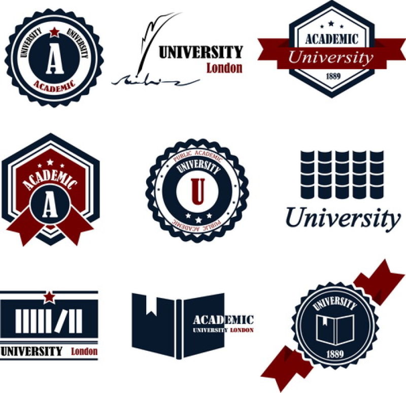 创意大学标志矢量设计