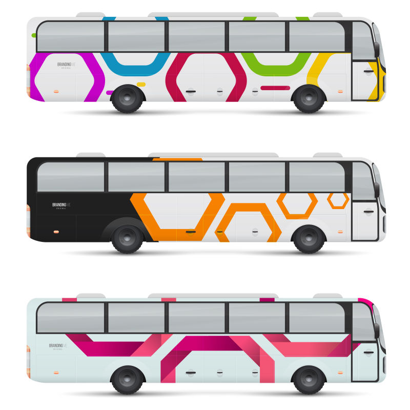 矢量的客车插图