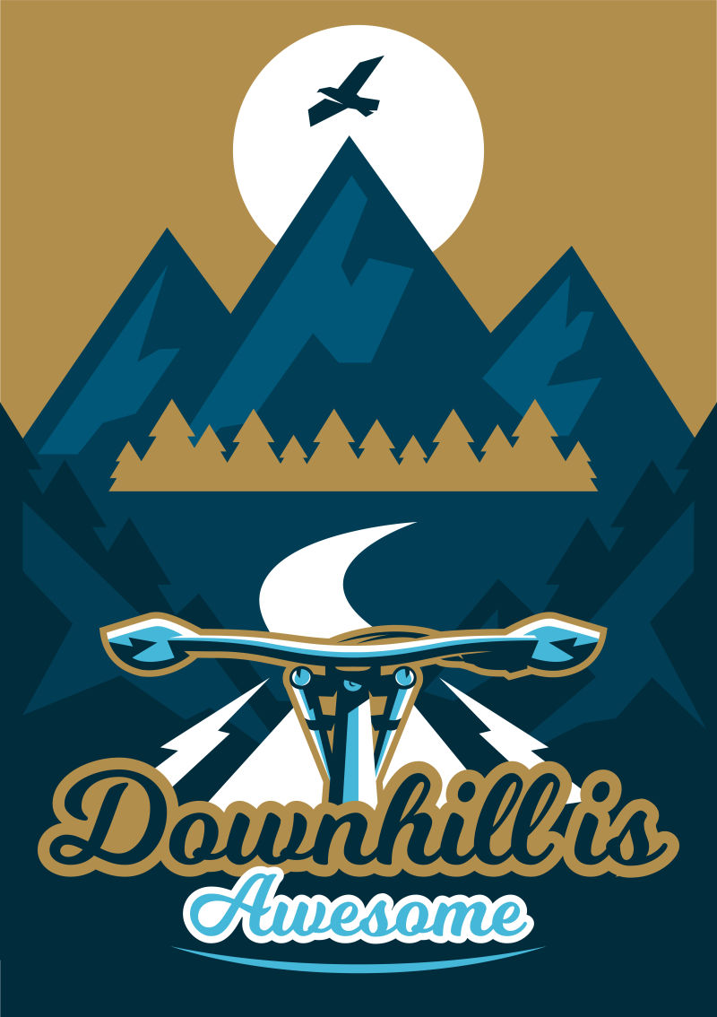 矢量极限运动山地自行车设计