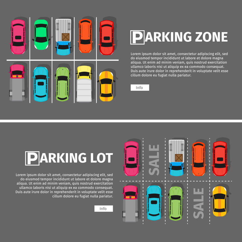 汽車停車場圖片-矢量停靠汽車的停車場素材-高清圖片-攝影照片-尋圖