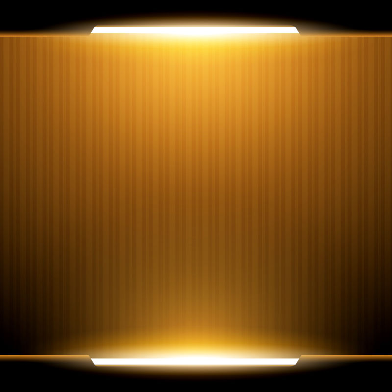 抽象矢量黄色灯光模糊背景