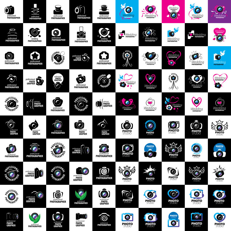 矢量摄影师相机