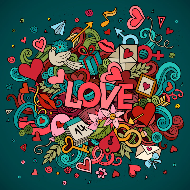banksy爱情主题涂鸦图片