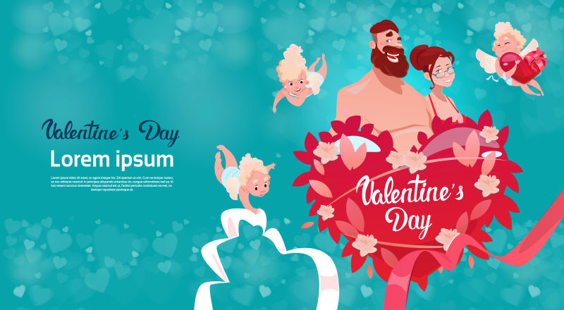 创意矢量情节主题的海报设计