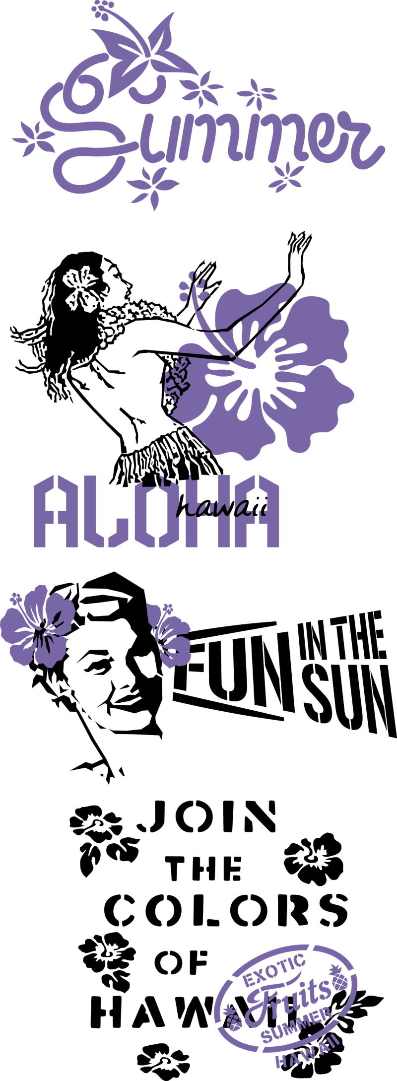 抽象矢量现代商业印刷标签设计