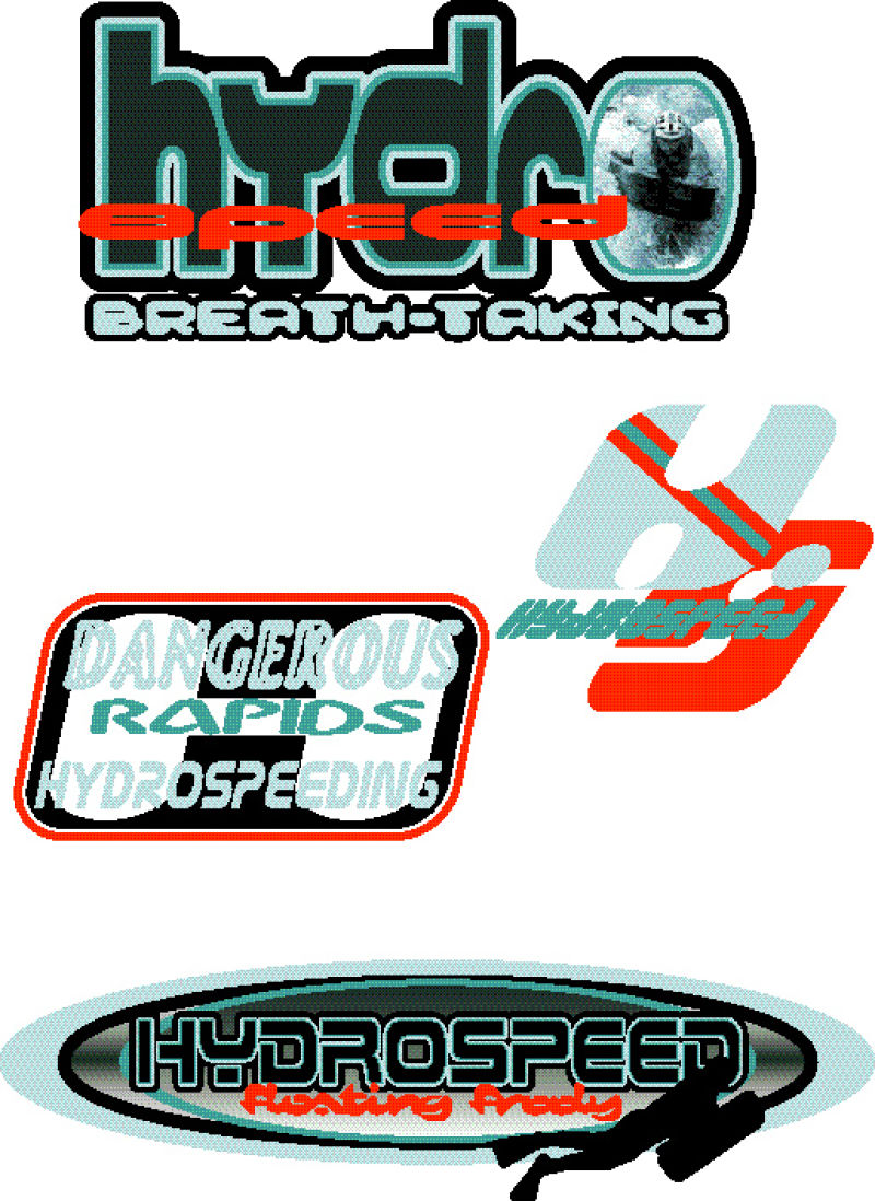 抽象矢量现代经典印刷艺术标志