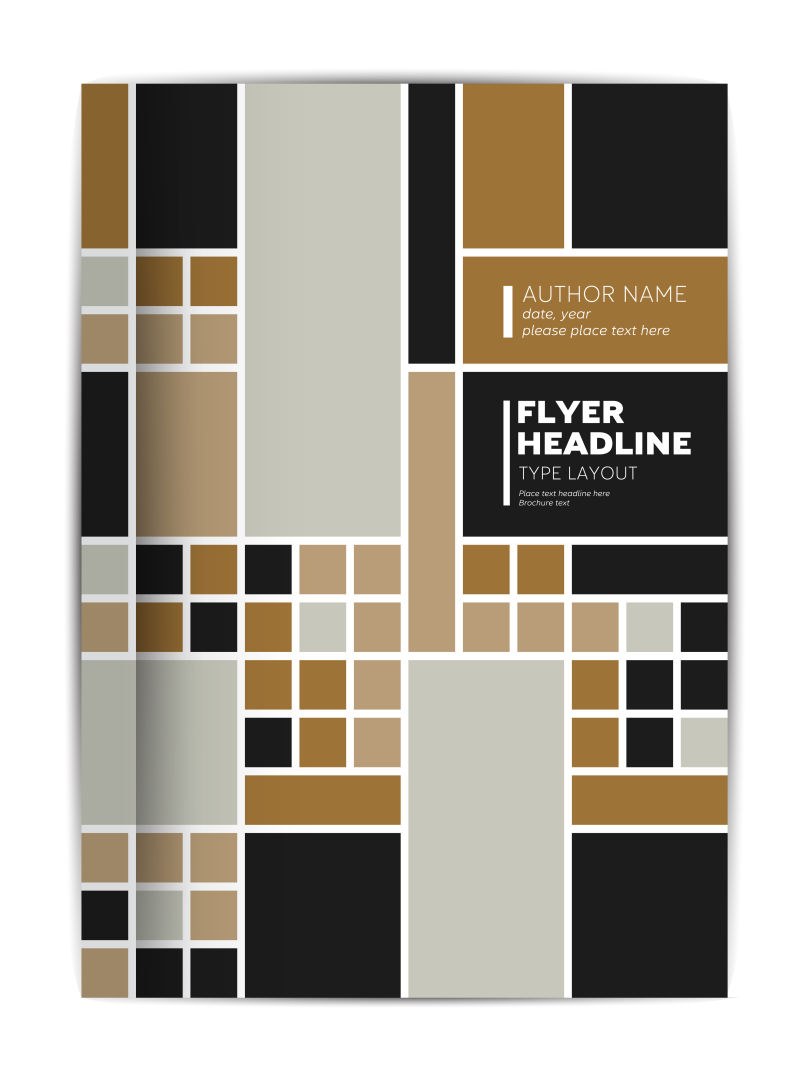 抽象矢量现代彩色几何元素的背景