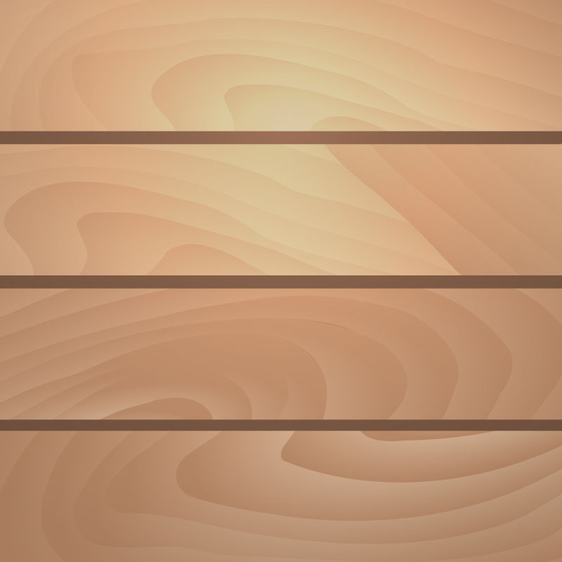 木材纹理背景矢量插图