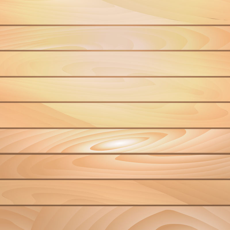 木材纹理矢量插图