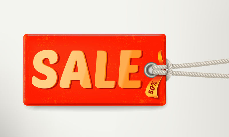 现代销售折扣海报平面设计矢量