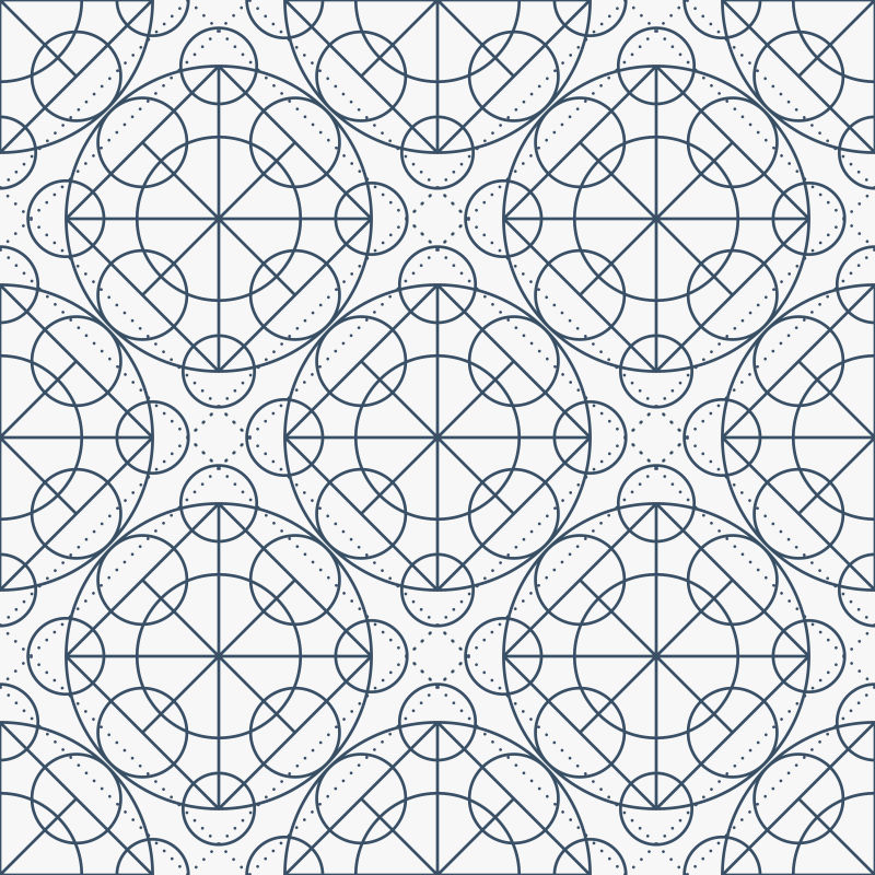 矢量创意几何图案背景