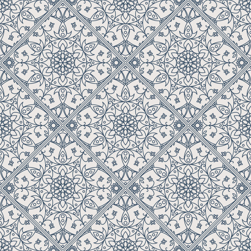 花卉图案背景矢量设计