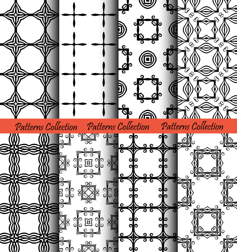 抽象矢量现代装饰纹样纹理背景