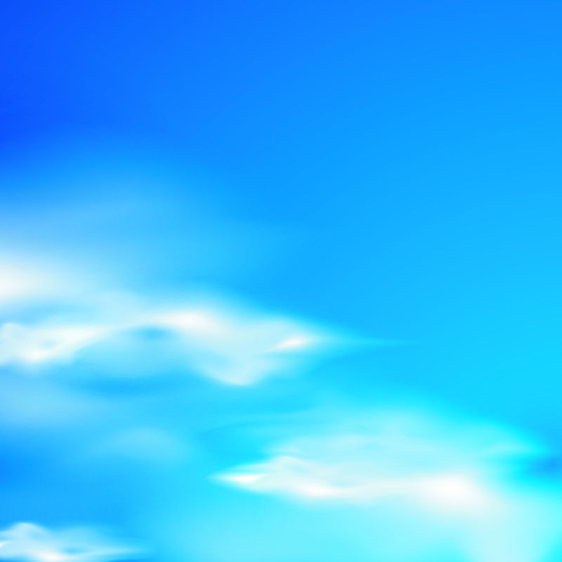 矢量美丽的蓝天