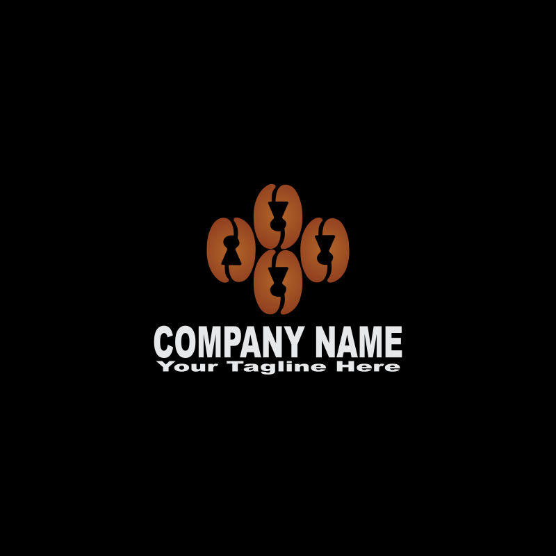 矢量钥匙孔名称商业logo标志