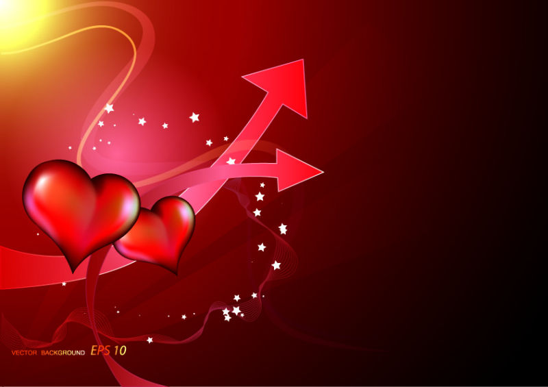 情人节爱心矢量