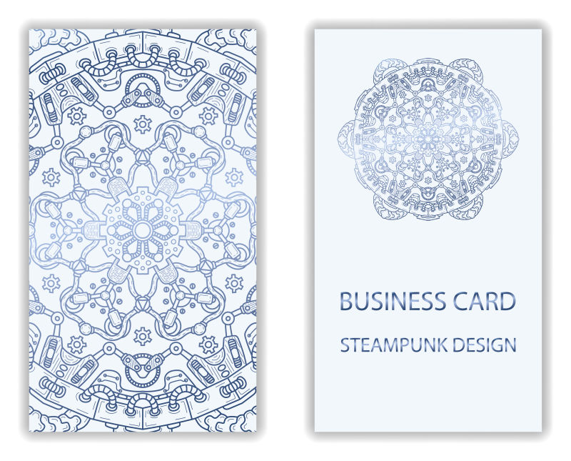 风格创意贺卡矢量设计