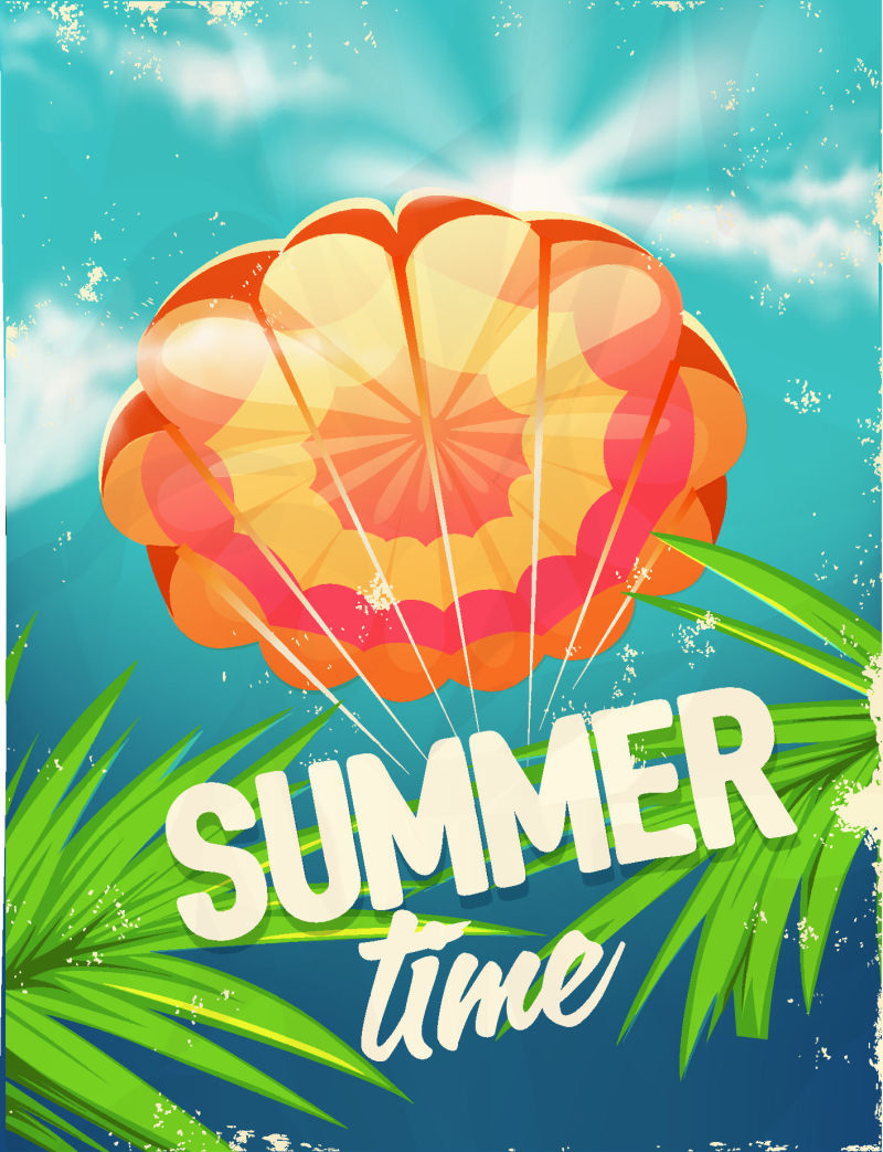 矢量夏日度假海报