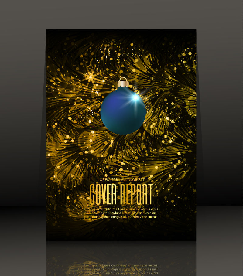 创意矢量现代新年背景设计