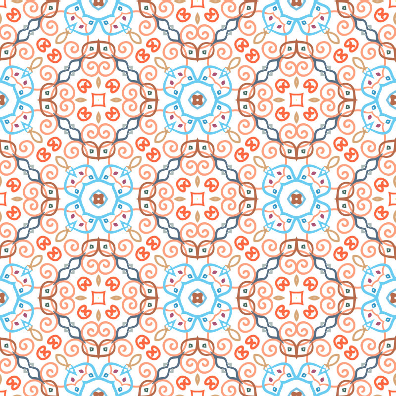 矢量鲜艳风格的背景