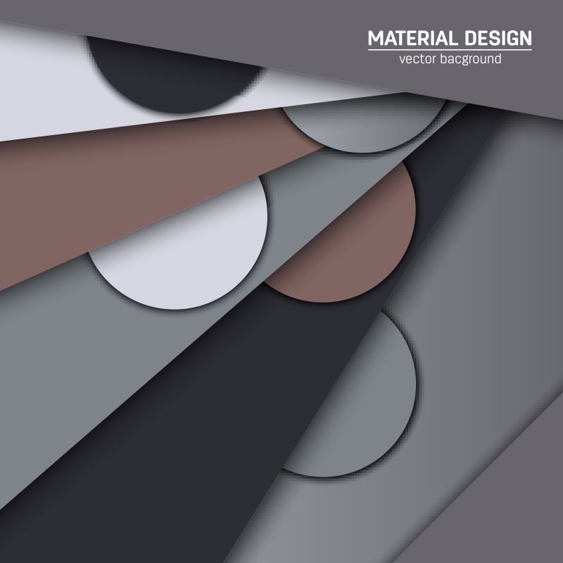 抽象矢量灰色主题的平面设计背景