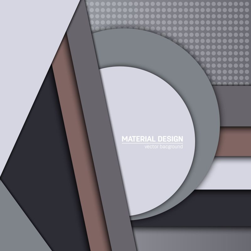 抽象矢量灰色纸艺设计背景