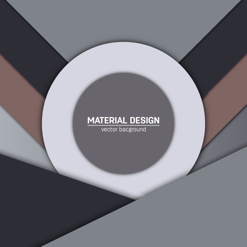 矢量优雅配色的纸片设计背景