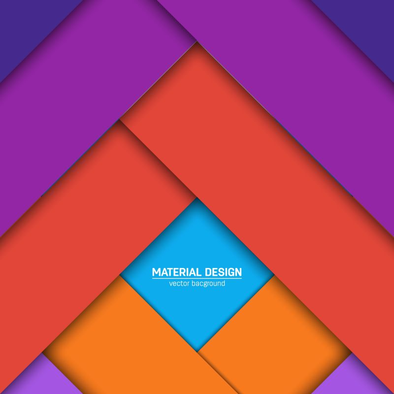 抽象矢量彩色纸艺布局背景设计