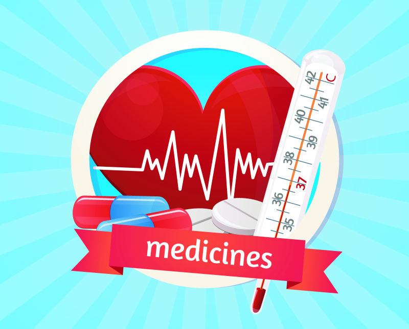 矢量医疗概念的创意插图