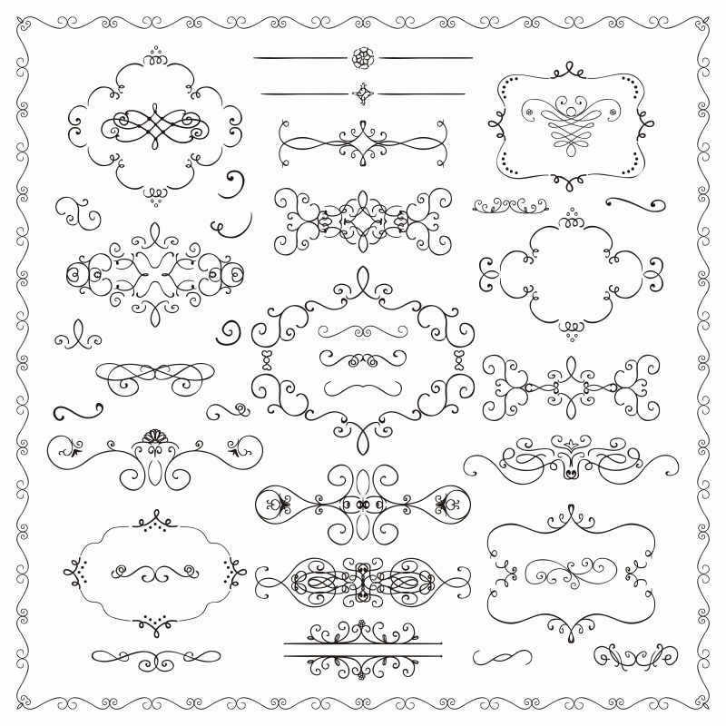 矢量的创意艺术装饰