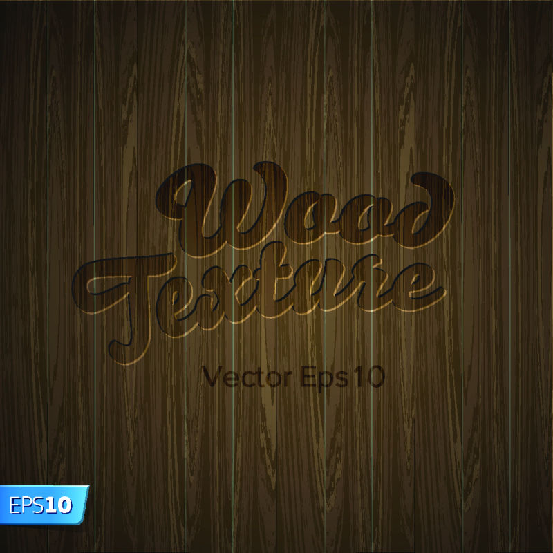 创意矢量天然木材纹理背景