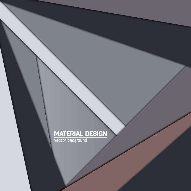 矢量的黑色抽象几何图案背景