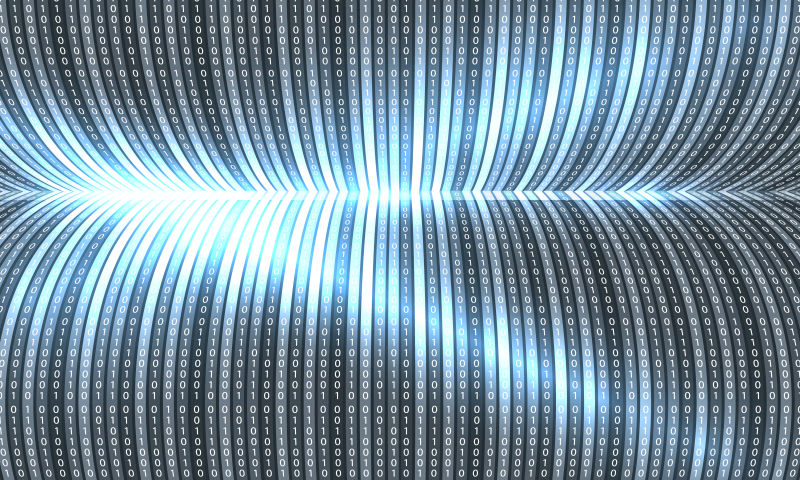 蓝色的条纹背景矢量设计