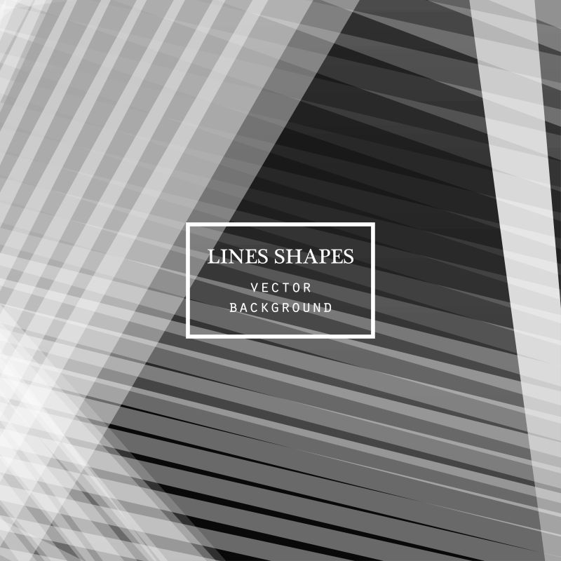 创意矢量灰色几何条状现代背景