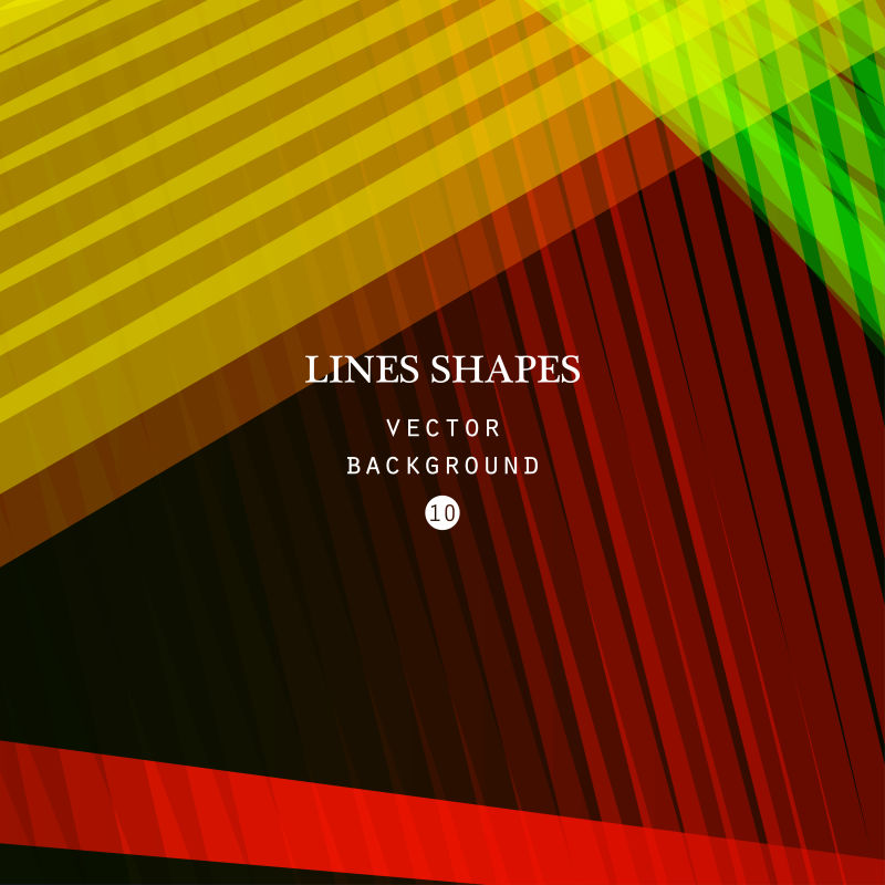 抽象矢量五彩条状现代背景