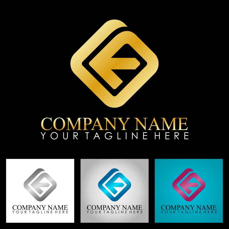 金方箭头字母G标志