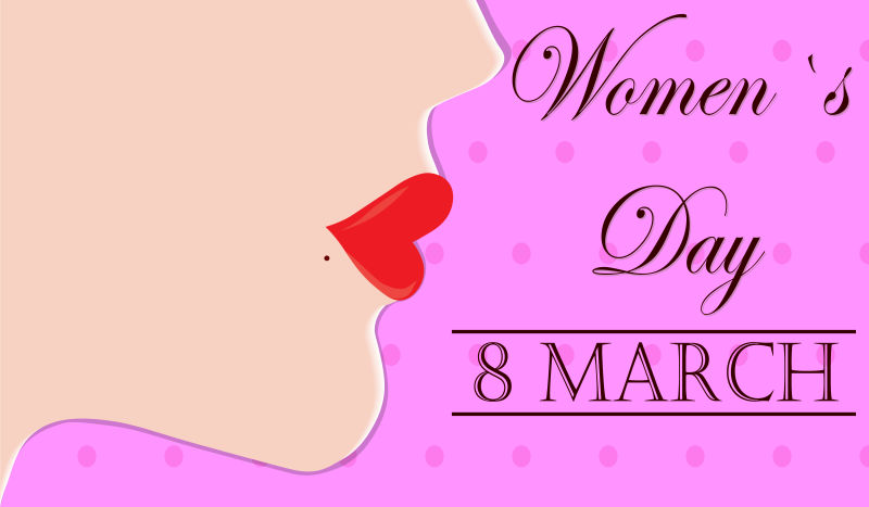 精美妇女节矢量贺卡设计