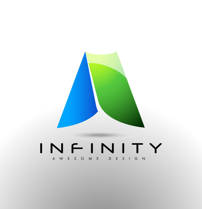 矢量的企业信函标志