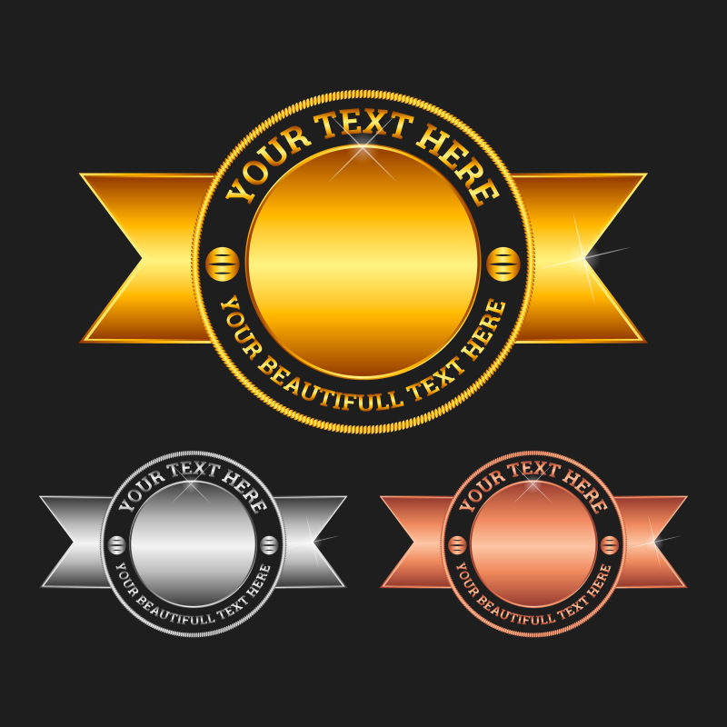 空白邮票-金白金银