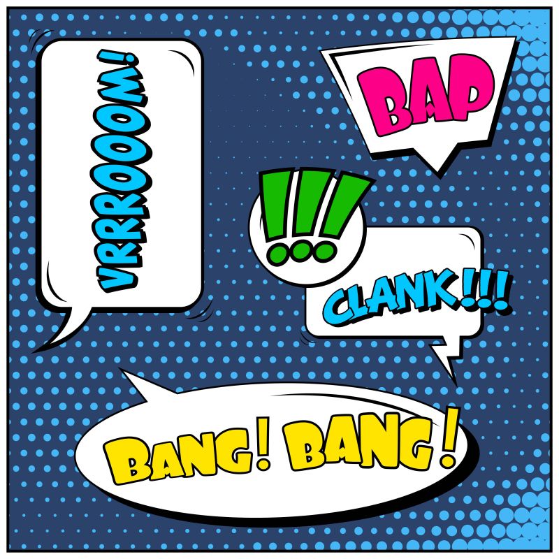 矢量艺术风格对话框设计