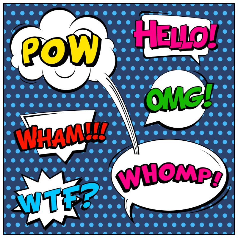 矢量创意对话框设计