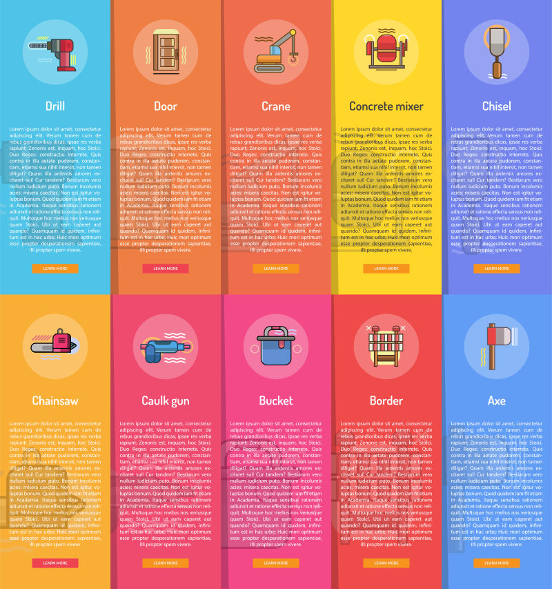 矢量的电子商务图表设计