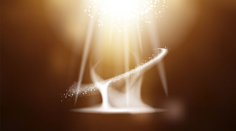 矢量的白色烟雾图案背景