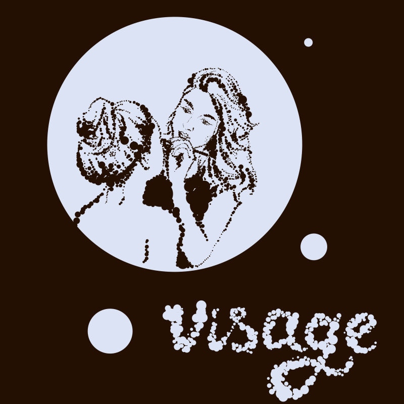 创意矢量专业化妆师的插图