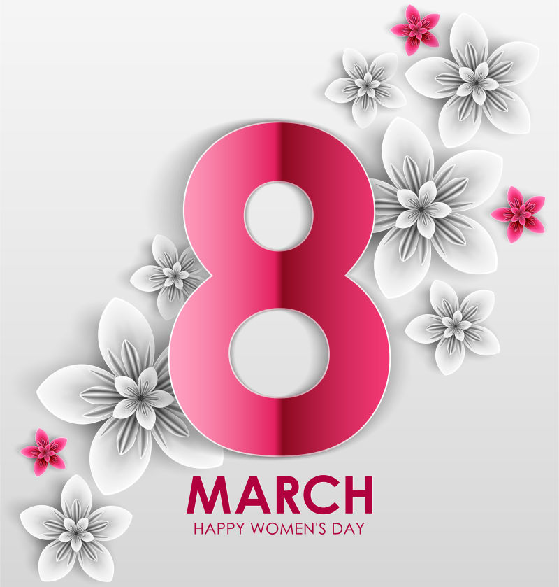 妇女节精美矢量插图设计