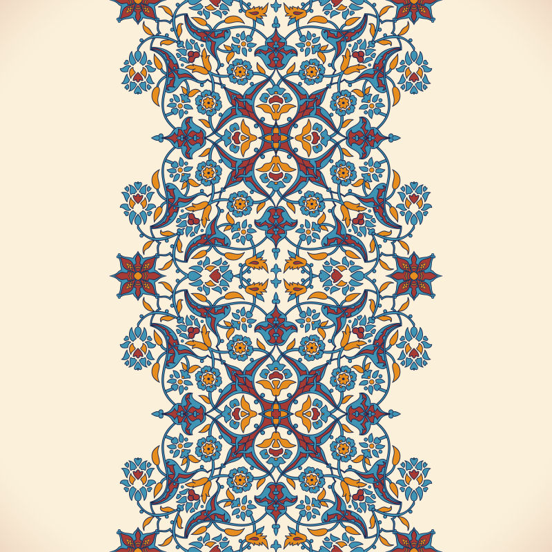 创意矢量经典美丽花卉元素装饰背景设计