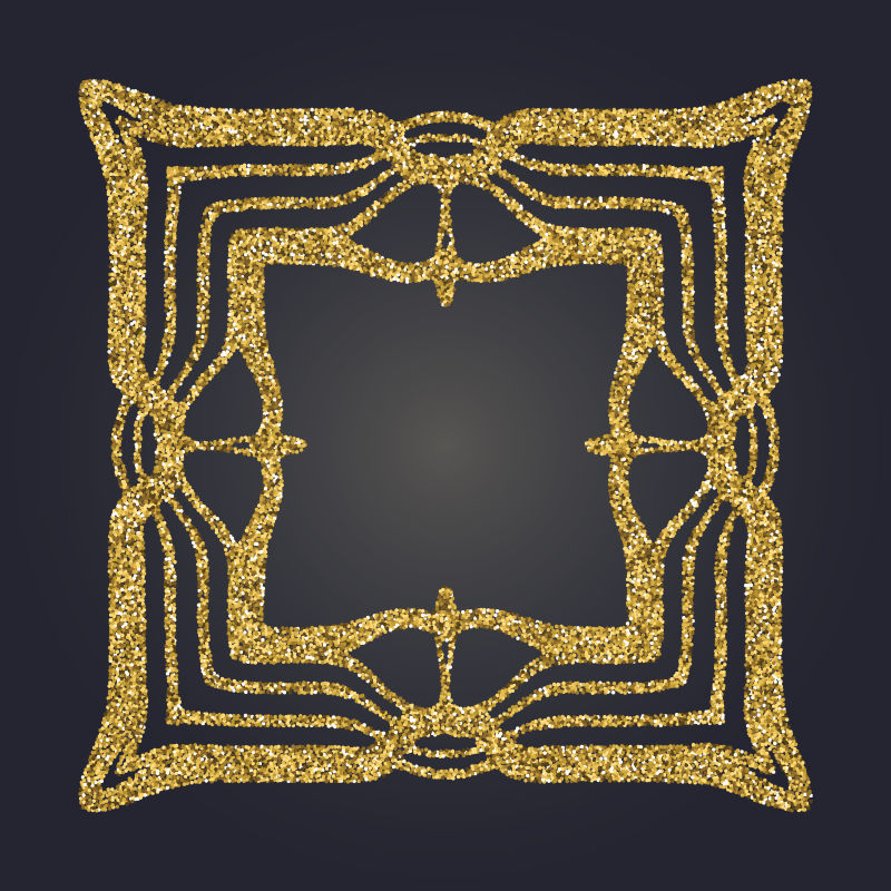 矢量的精美艺术边框设计