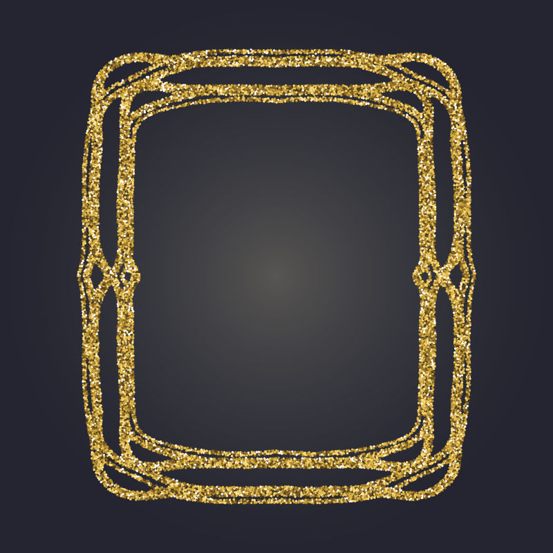 抽象矢量金色亮片设计背景